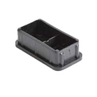 Plastic Rectangle Insert (per pack of 25)