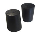 Rubber Stoppers (Tapered) per pack of 5