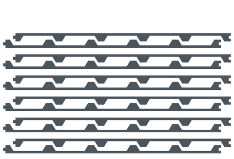 Infill Strips for Trimdeck Roof Sheets (Pack of 12)