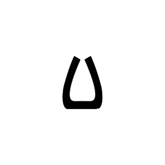 39-557R U-Shape Rubber Extrusion per Metre