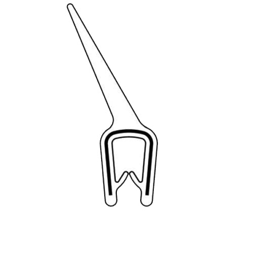 Pinchweld Trim with Flap per mtr