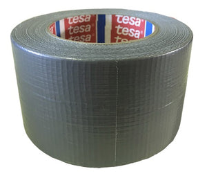Water Proof Cloth Tesa Tape 4613 72mm x 50mtr Roll Silver